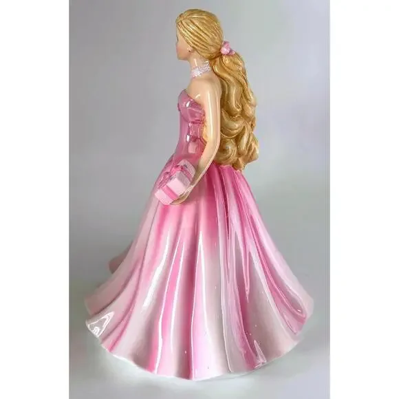 Rare Glamour Barbie Royal Doulton Birthday Wishes Princess - Picture 5 of 5